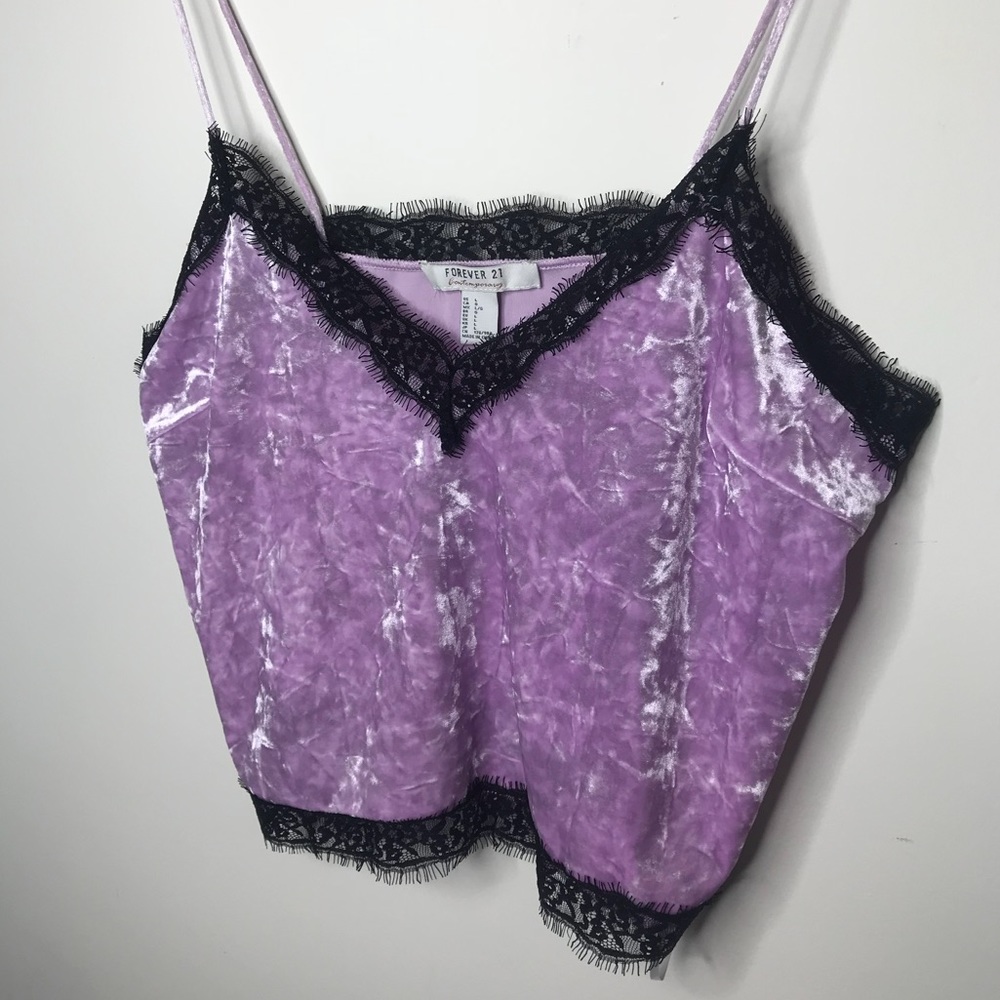 🎉5 for $25🎉 NWT Forever 21 Purple Top - Picture 2 of 6
